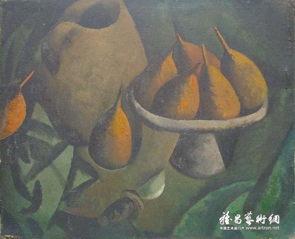 郭正善《静物之一》 布面油画 52×62cm 1985年