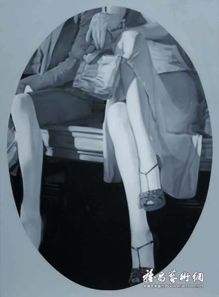 刘晓峰《维多利亚式二》 布面油画 150×110cm 2007年