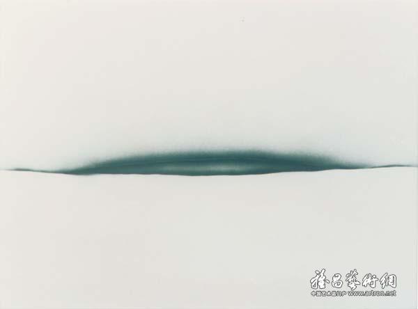 未明《我的系列——征兆》 纸本水彩 62×81cm 1986年